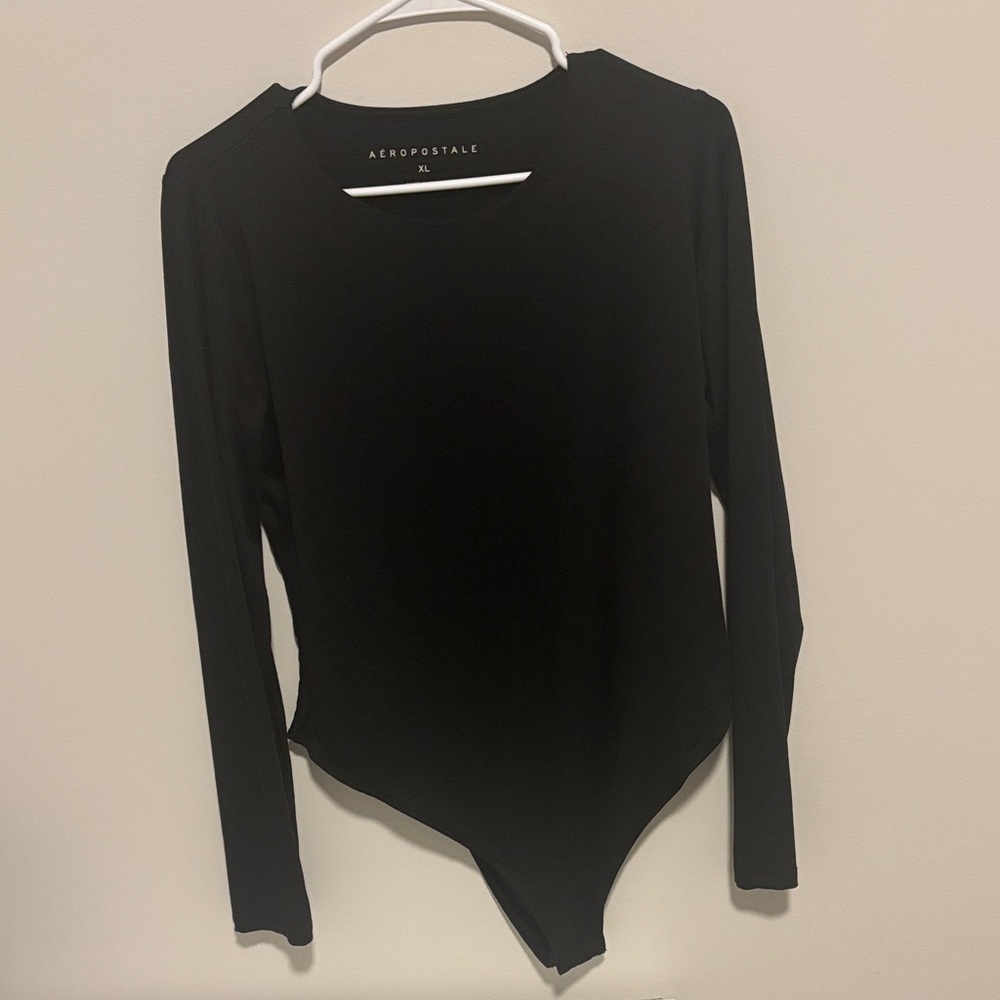 Aeropostale Classic Black Bodysuit